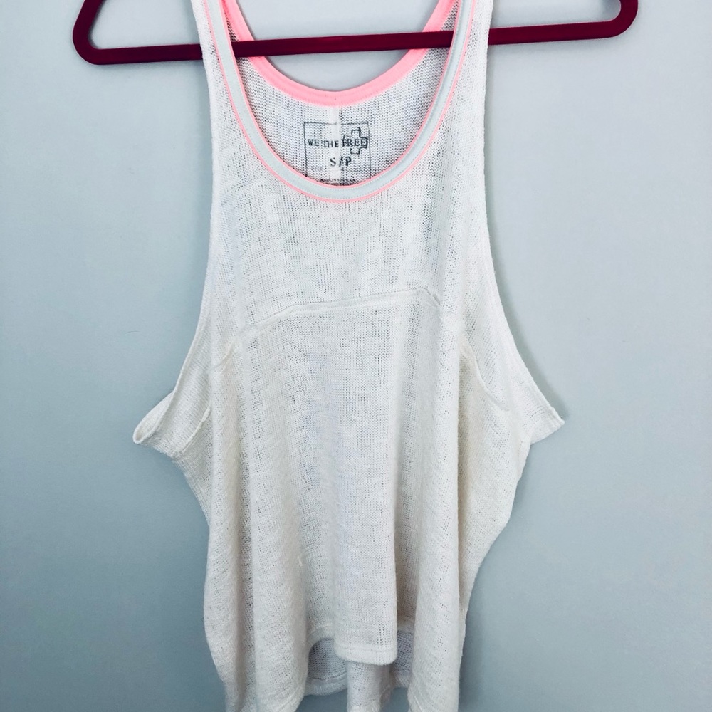 Free People lightweight racer back swing tank top